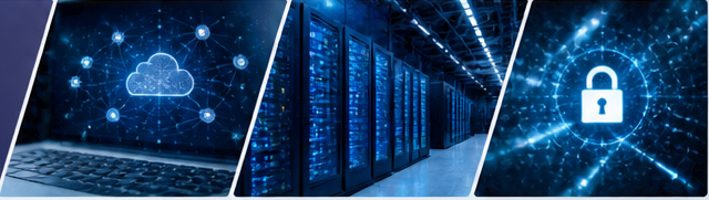 Technology and IT: cloud technology, data centers and cybersecurity
